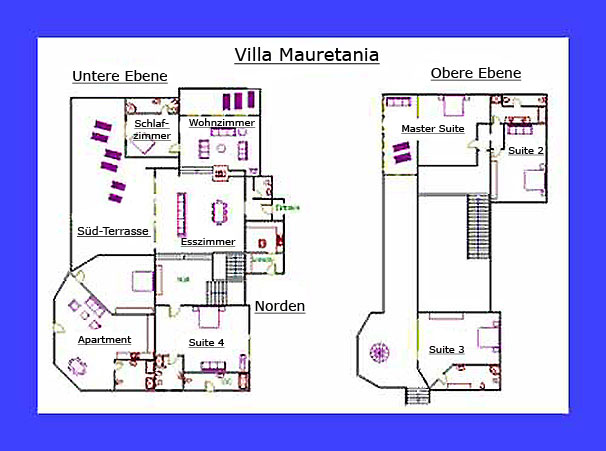 Villa Mauretania Grundriss